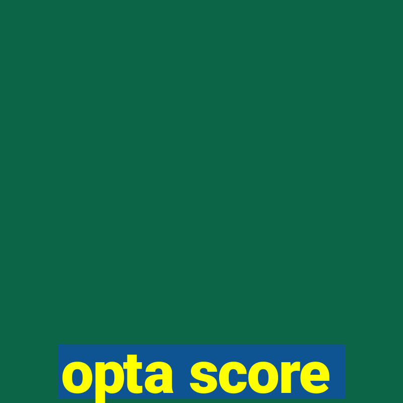 opta score